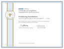 Preview thumbnail for Freelancing Foundations certification