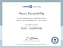Preview thumbnail for React: Accessibility certification